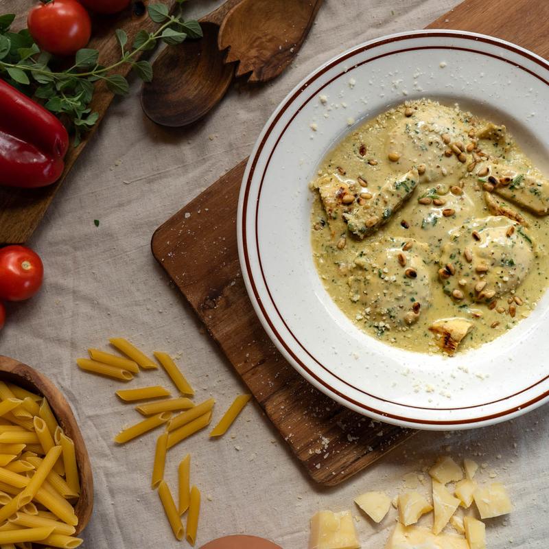 Pesto Ravioli photo