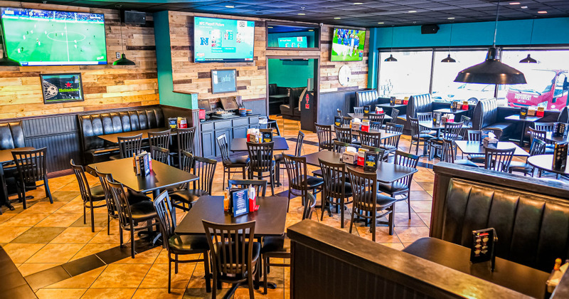 Interior, dining area