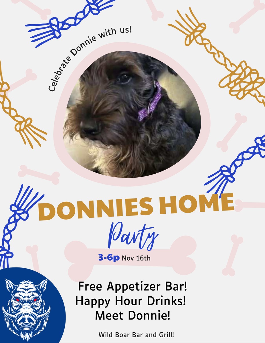 Donnie's Home Party! event photo