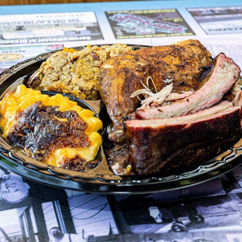 menu item 1 of 7, Sampler Plate