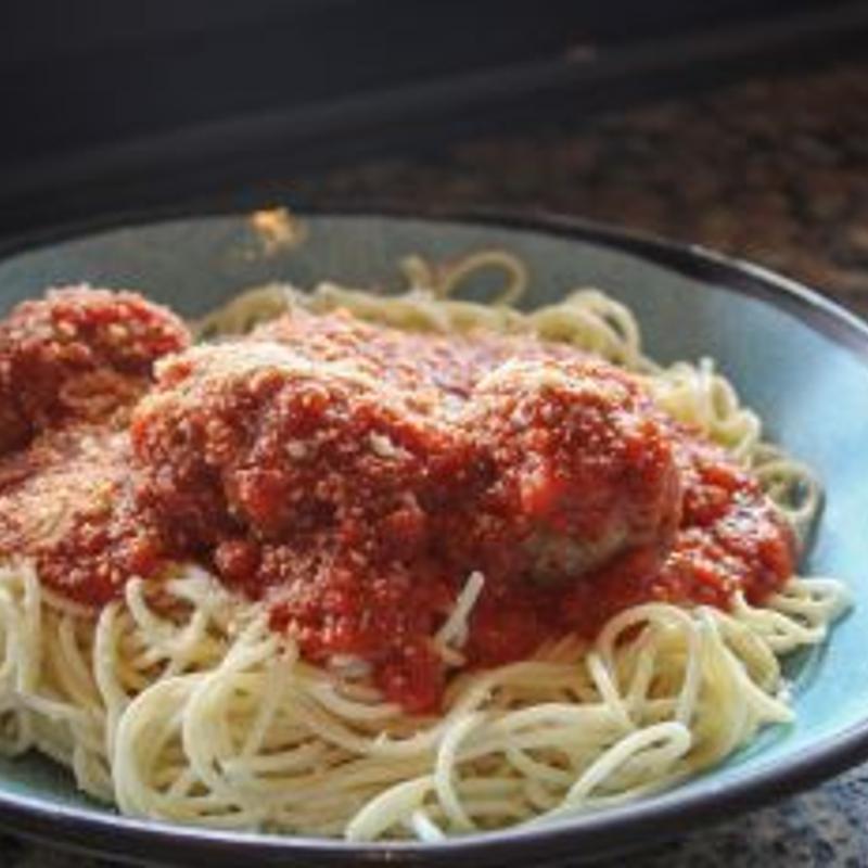 Ziti or Spaghetti with Sauce photo