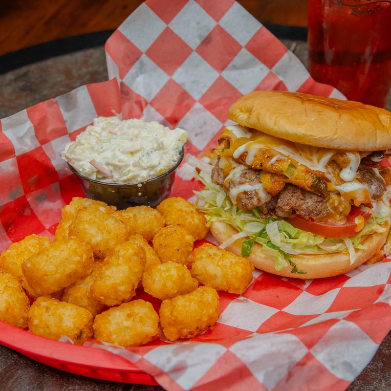 Pickle Fry Burger photo