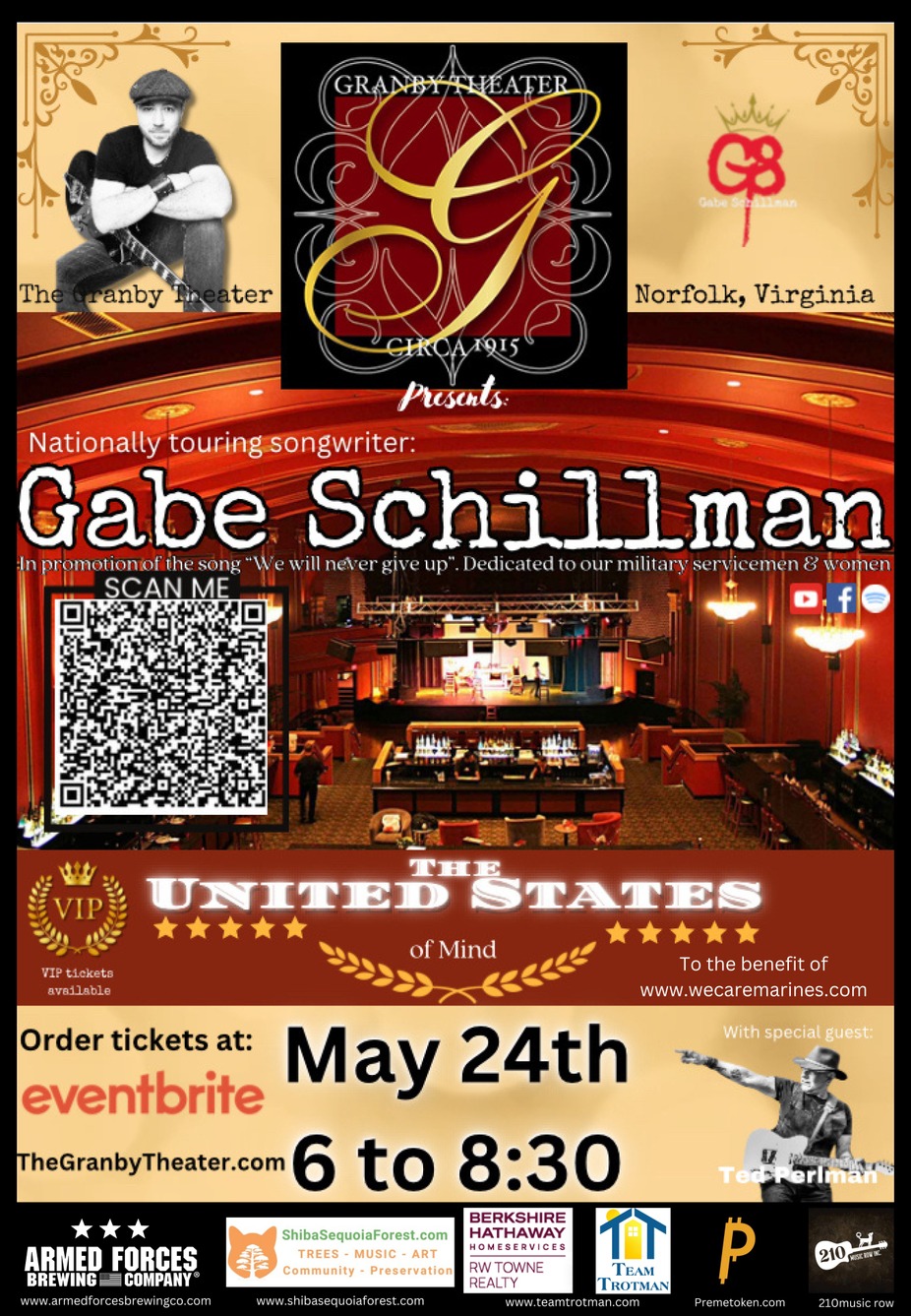 Gabe Schillman Presents The United States of Mind National Tour event photo