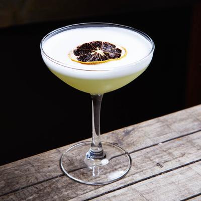 Sour cocktail drink.