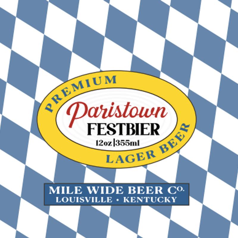 Paristown Festbier /draft /canned photo