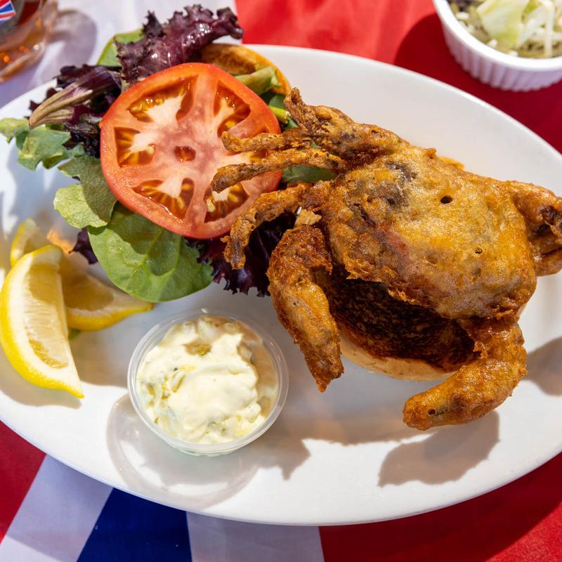 “The East Ender” Softshell Crab Sandwich photo