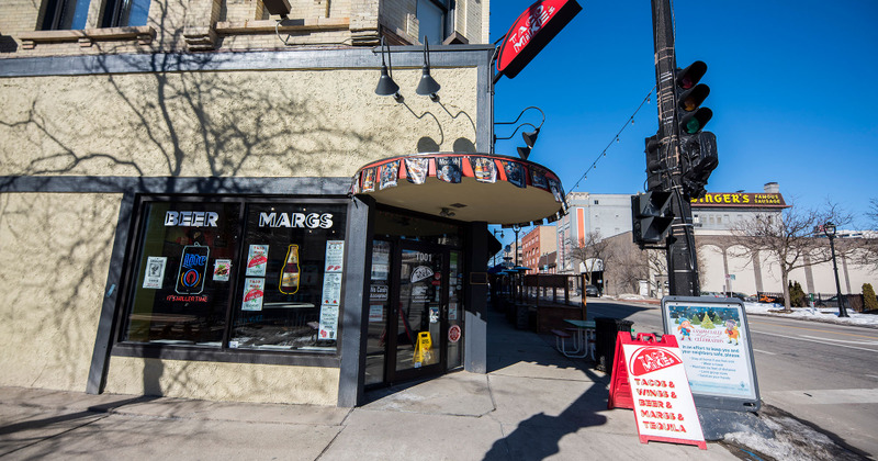 Exterior, bar entrance