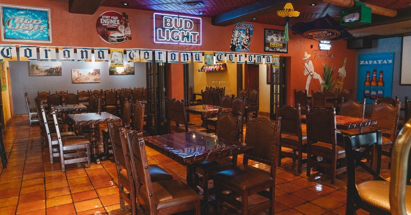 Interior, dining area