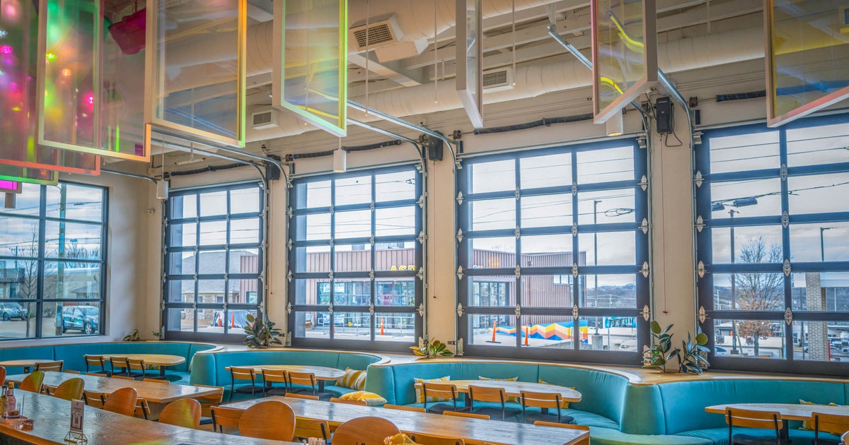 Interior, dining area