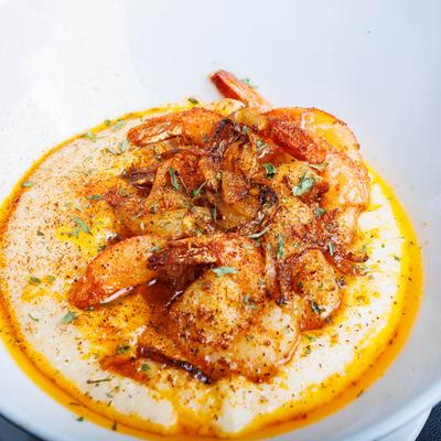 Cajun Butter Shrimp.