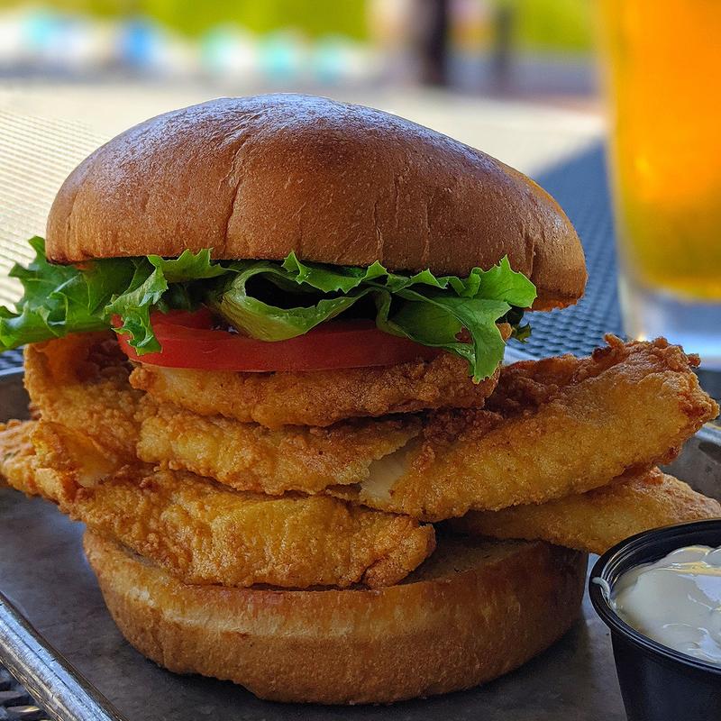 Fried Flounder Sandwich photo