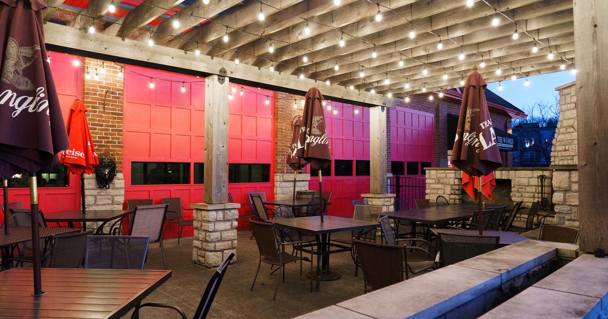 Outdoor, covered patio