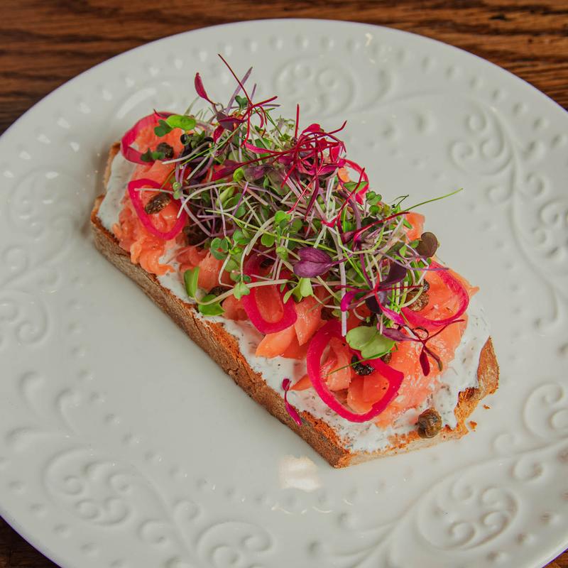 Smoked Salmon Tartine (gf) photo