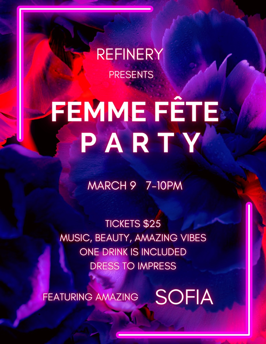 Femme Fete Party @ Refinery Pub event photo