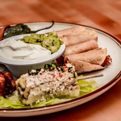 The Favorite Sampler meal.