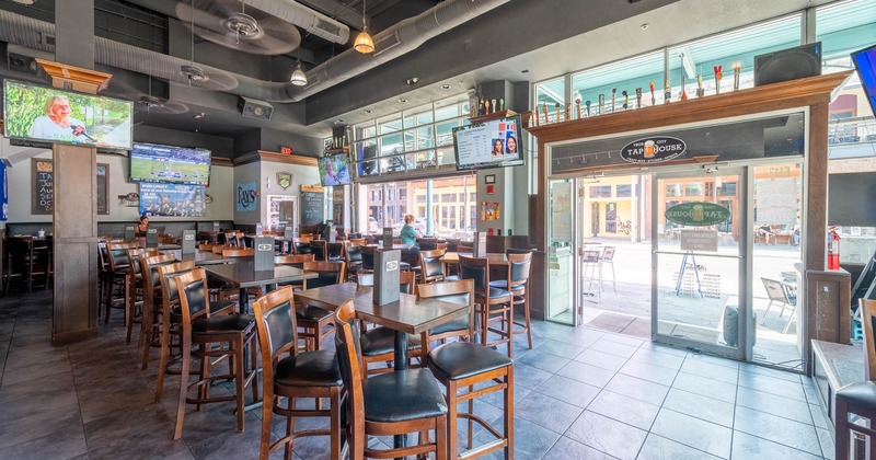 Interior, main dining area