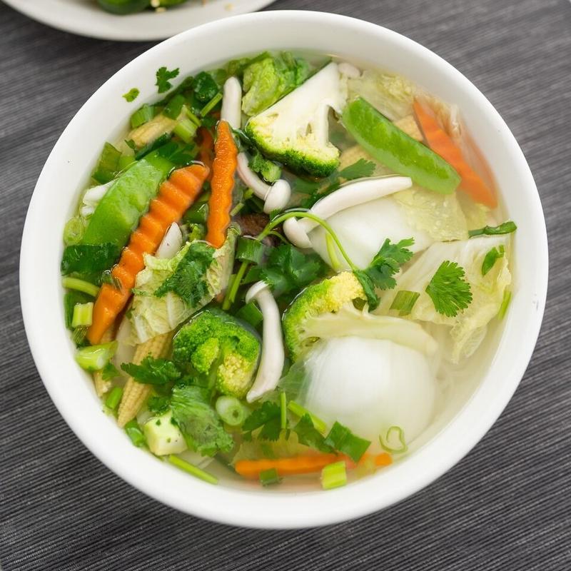 Mixed Vegetables Noodle  Soup (VGT) photo