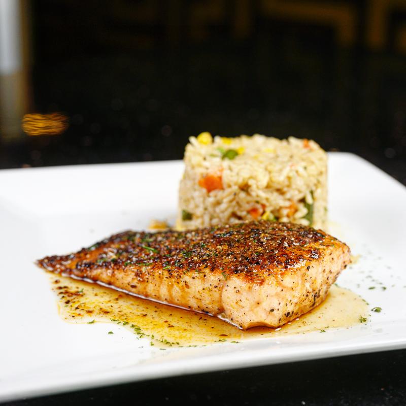 Honey Glazed Blackened Salmon photo