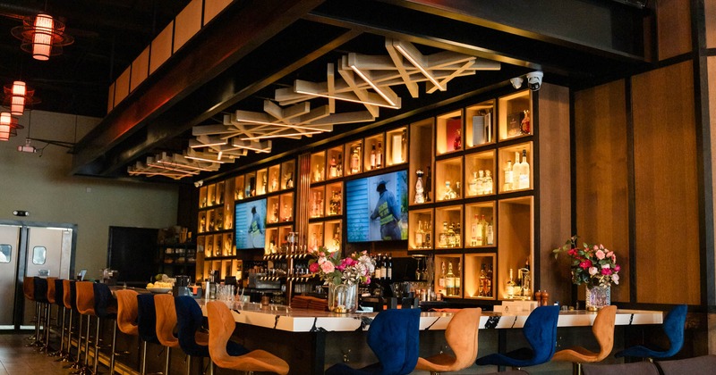 Interior, bar area