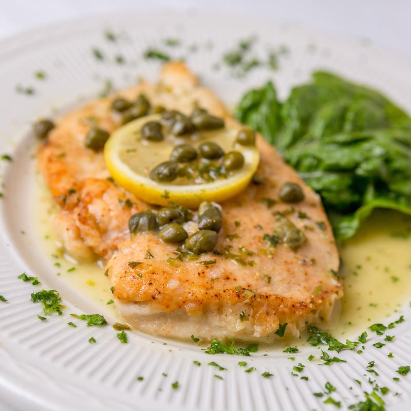 Boneless Breast of Chicken Piccata photo