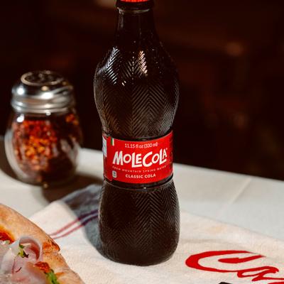 Bottle of soda.