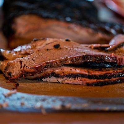 Smoked brisket.