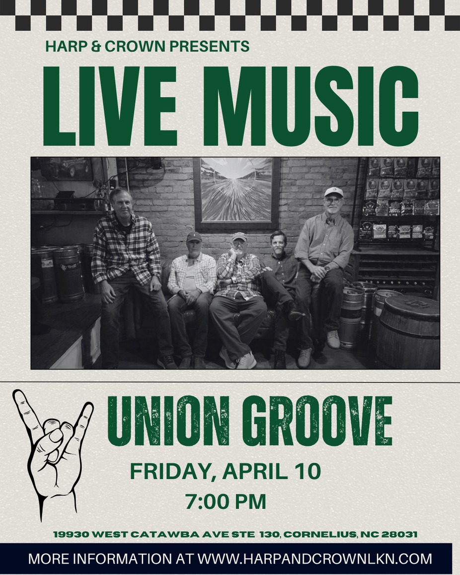 Union Groove - Live Music at Harp & Crown! event photo