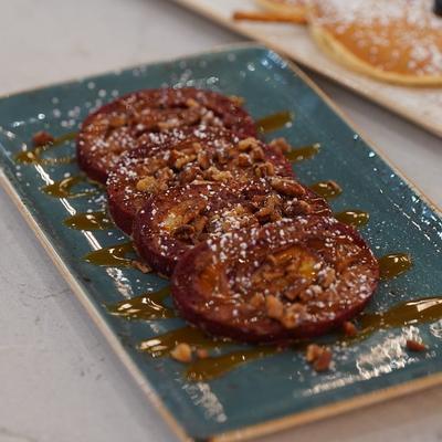 French toast casserole.