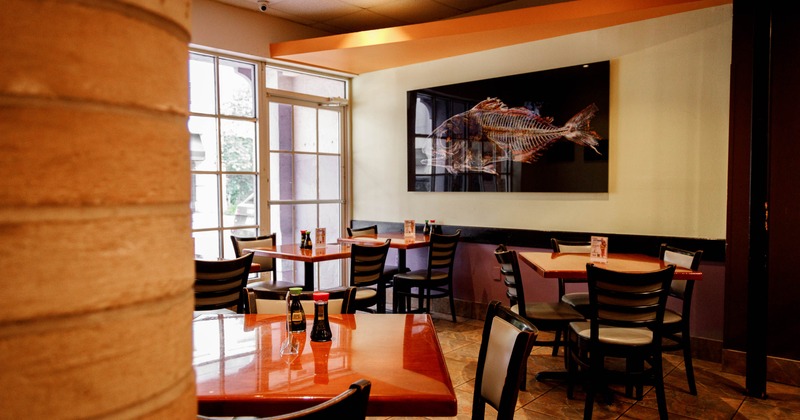 Interior, main dining area