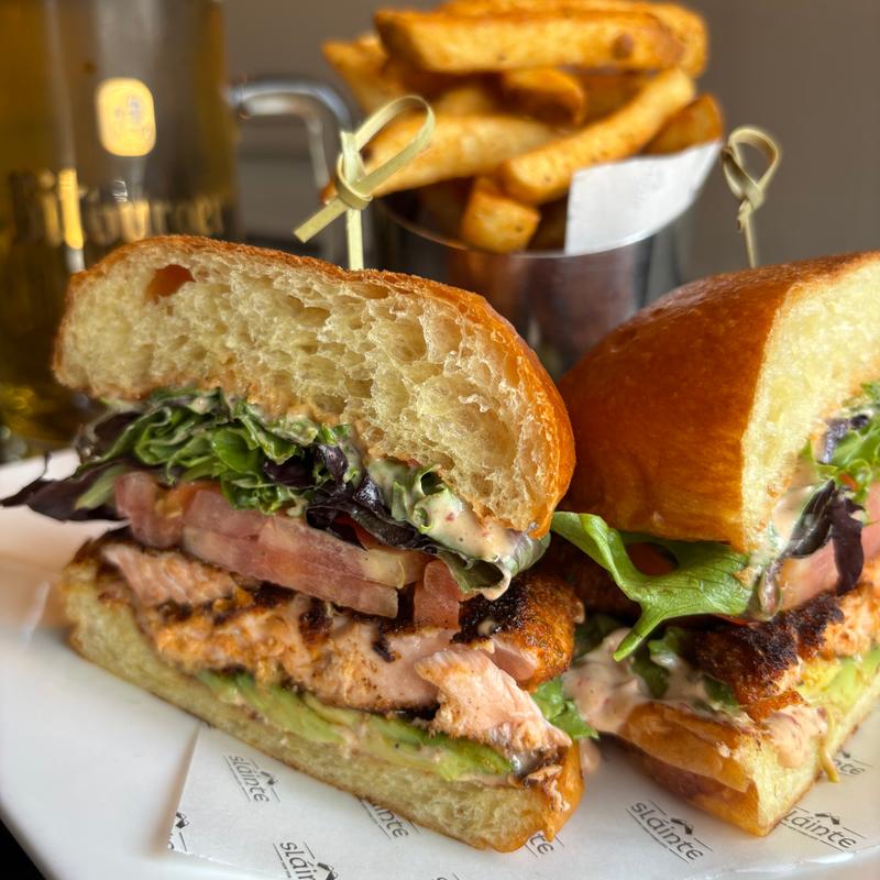 Blackened Salmon Sandwich photo