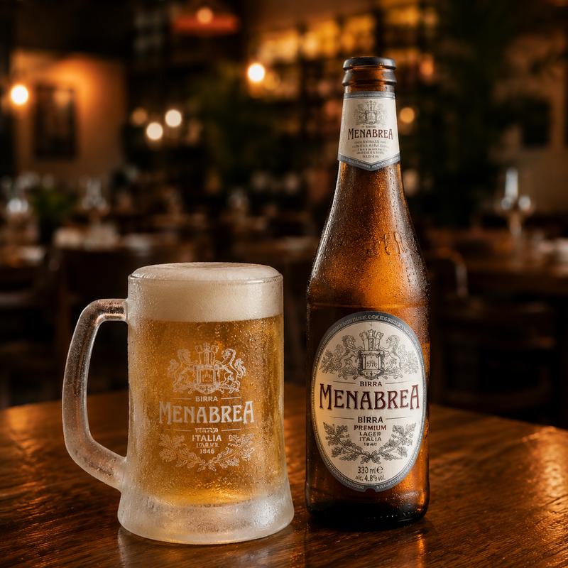menu item 45 of 116, Menabrea Italian Blonde  Lager