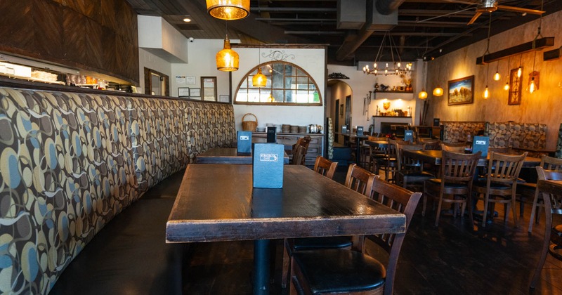 Interior dining area