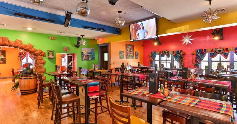 Interior, dining area