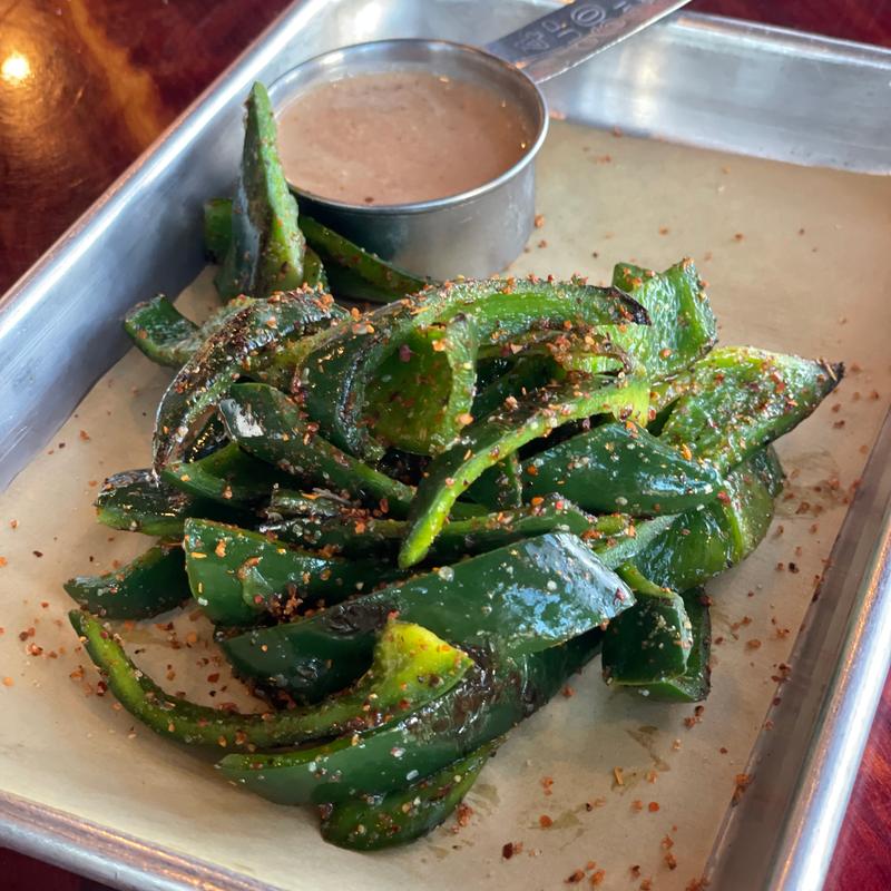 Blistered Poblanos (v) photo