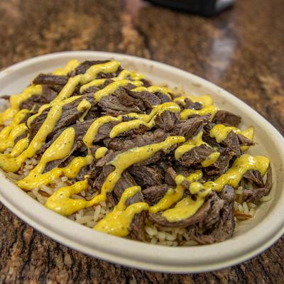 Shawarma Rice Bowl.