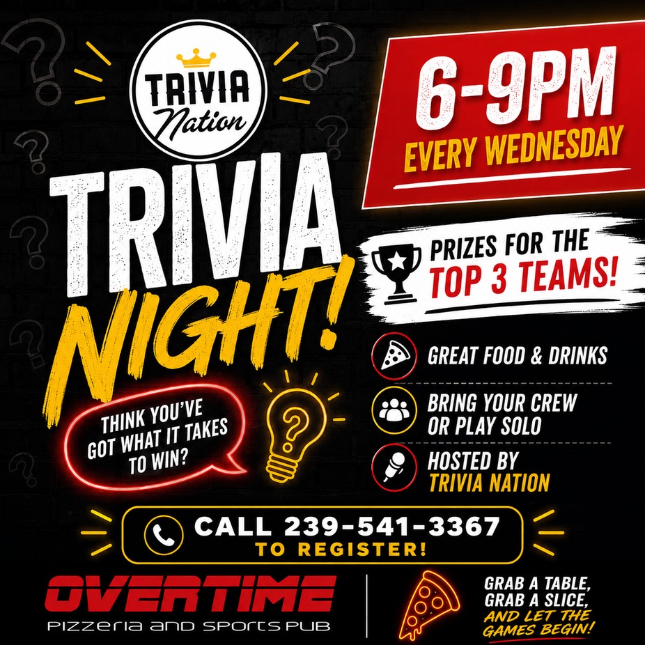 Wednesday Trivia Night event photo