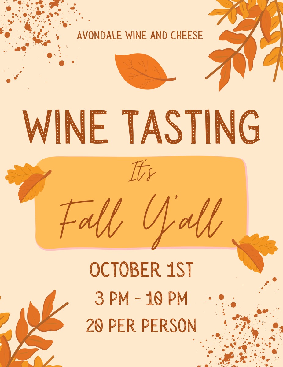 Fall Wine Tasting event photo
