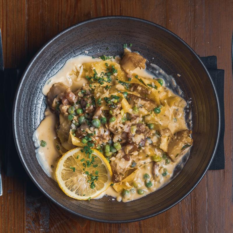 Scallop Pappardelle photo