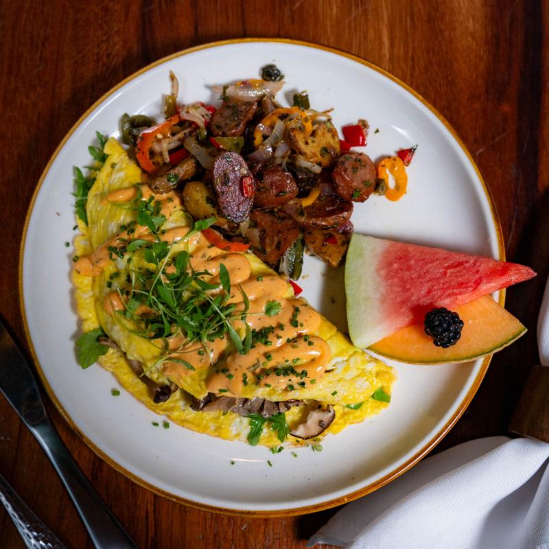 Shrooms + Truffle Omelet (V) photo