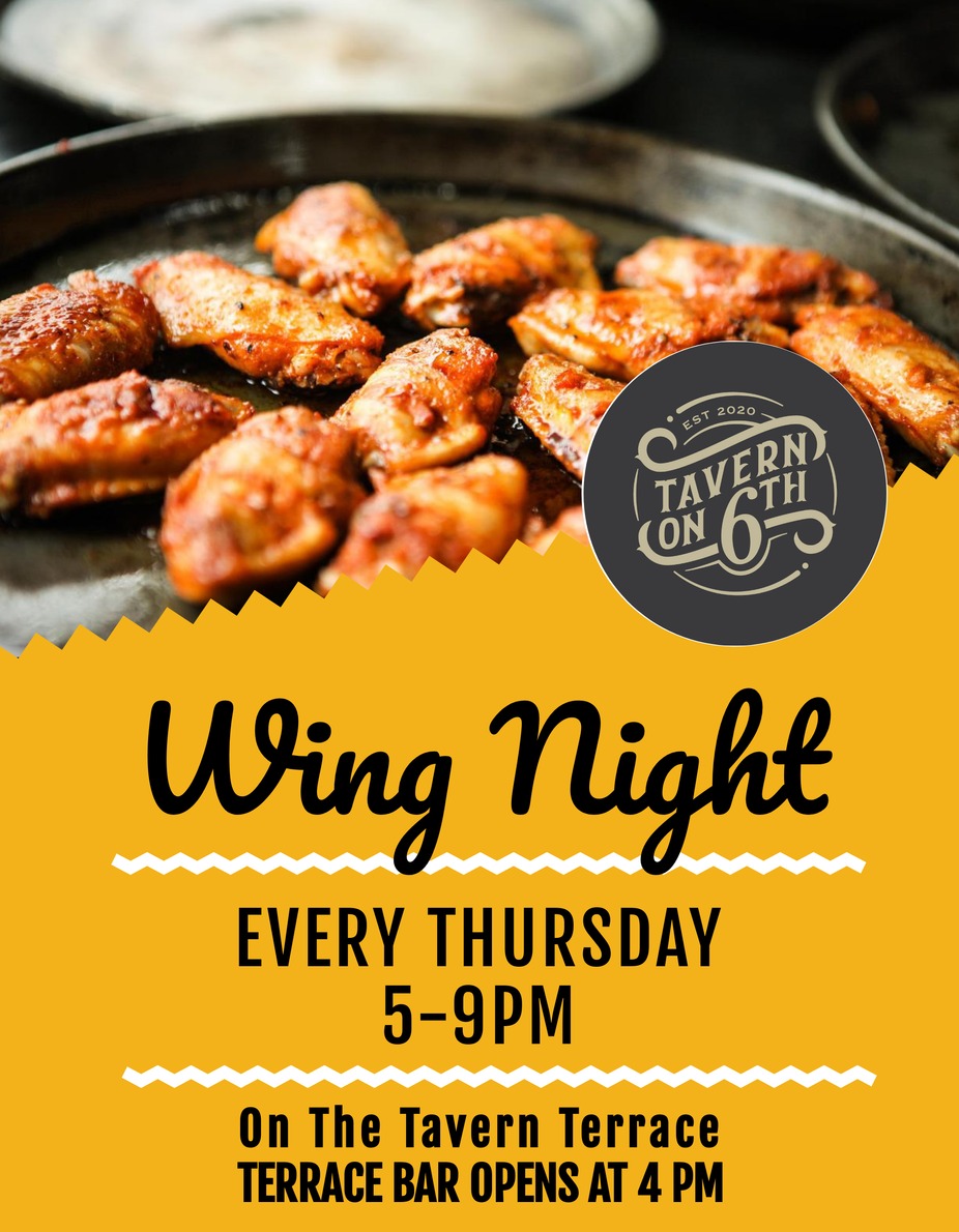 Wing Night On The Terrace event photo