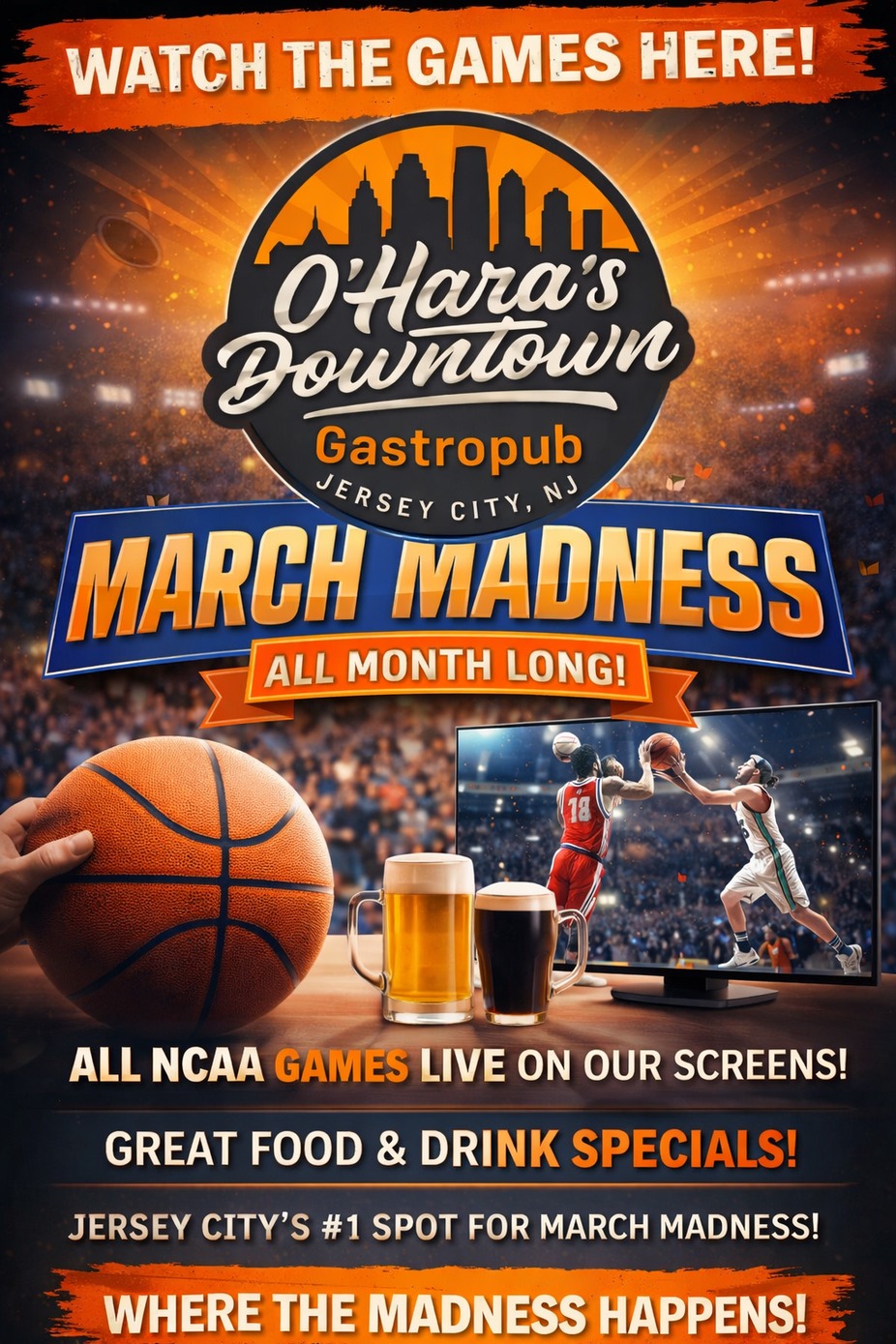 March Madness NCAA Basketball event photo