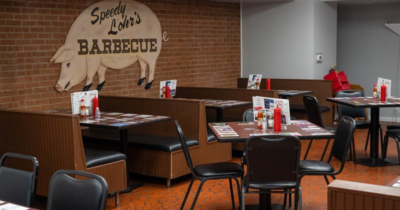 Interior, dining area