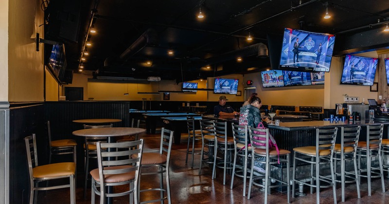 Interior, bar area