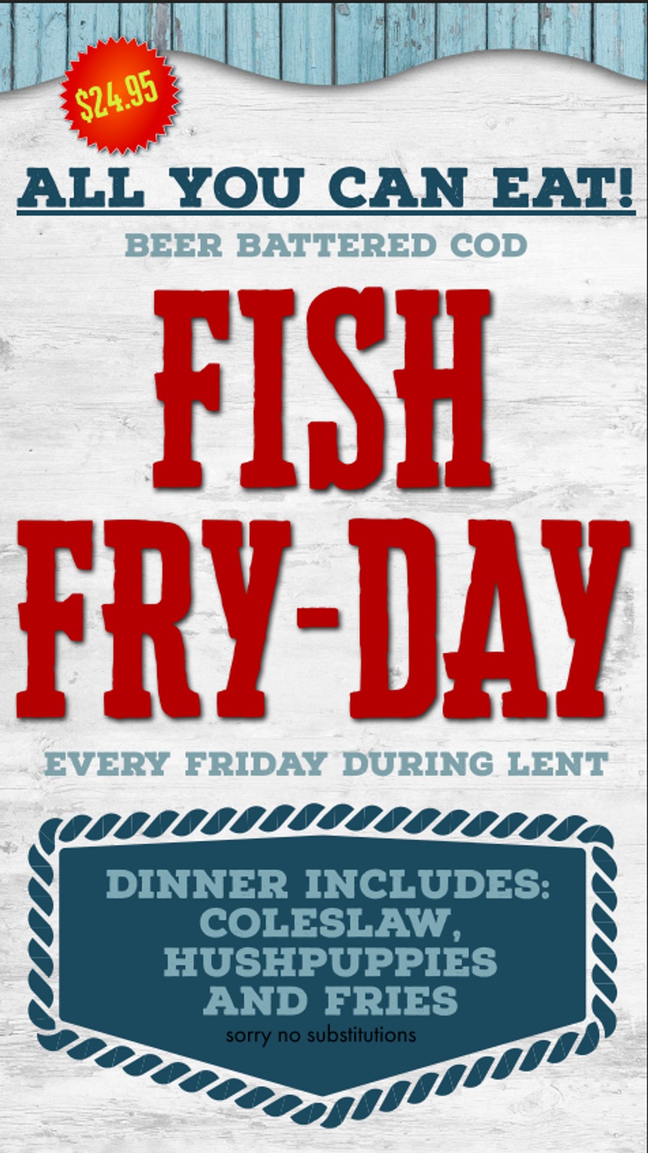 Every Friday During Lent! event photo