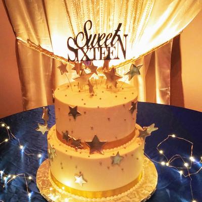 Sweet 16 Cake.