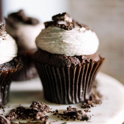 Cookies & Cream cupcakes.
