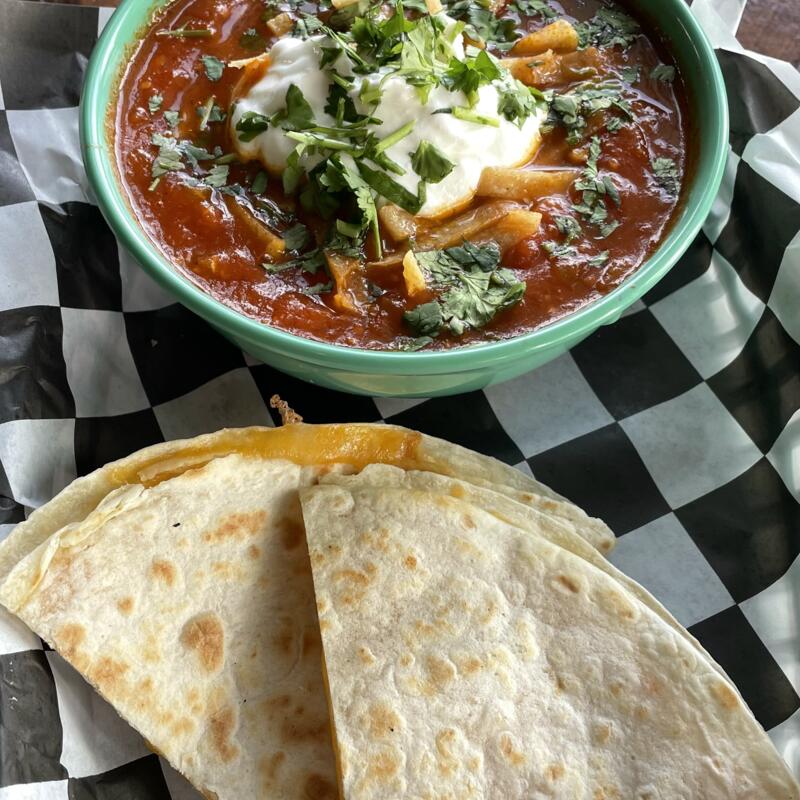 Chicken Tortilla Soup & Quesadilla photo