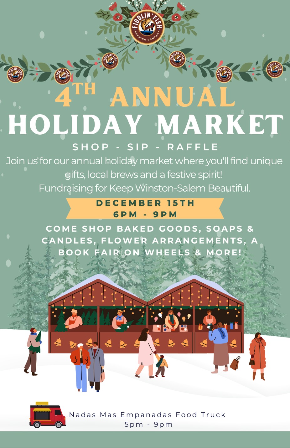 4th Annual Holiday Market event photo