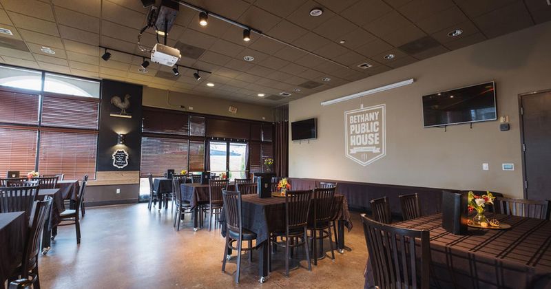 Interior, dining area