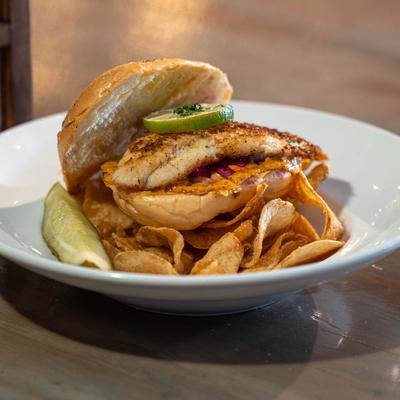 Blackened Mississippi Catfish.